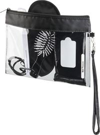 BEAUTY DA VIAGGIO IN PVC TRASPARENTE